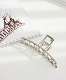 ROPE' PICNIC | カラーメタルシンプルバンスクリップ(バレッタ/ヘアクリップ)