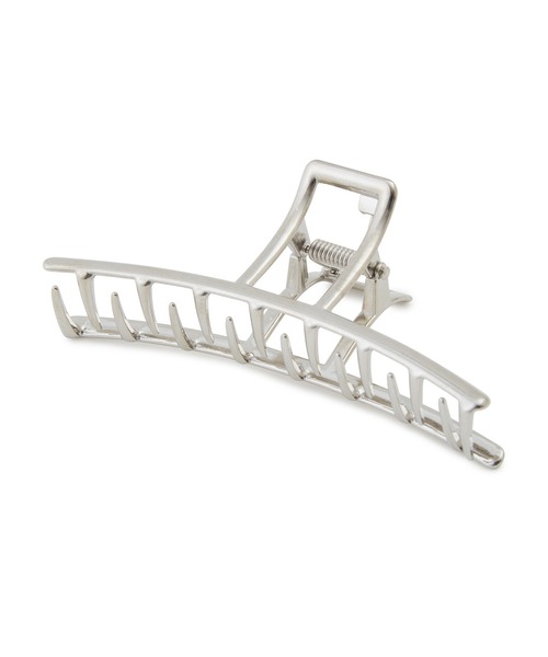 ROPE' PICNIC(ロペピクニック)の「カラーメタルシンプルバンスクリップ(バレッタ/ヘアクリップ・レディース・シルバー/その他2・FREE)」の5枚目の写真