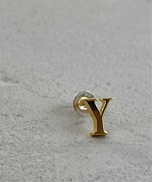 【SYMPATHY OF SOUL】イニシャルピアス Y（片耳）