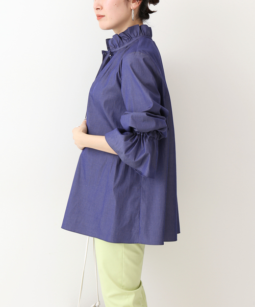 IENA - IENA購入　JOSLIN フリルブラウス IENA（イエナ）の「【JOSLIN】ALICE LINEN RAMIE ブラウス