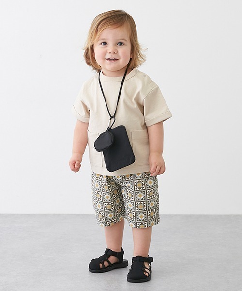 petit main（プティマイン）の「マルチミニポシェット（ショルダーバッグ・キッズ・ブラック/ベージュ・FREE）」の19枚目の写真