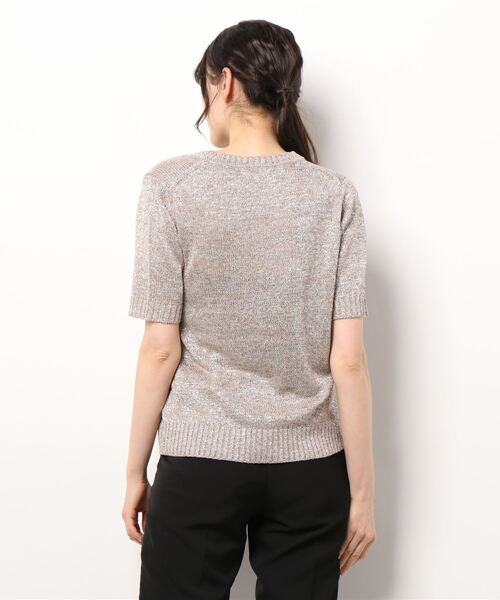 BEATRICE(ベアトリス)の「【BEATRICE】ラメニットプルオーバー(ニット/セーター・レディース・ピンク/Beige・2)」の3枚目の写真