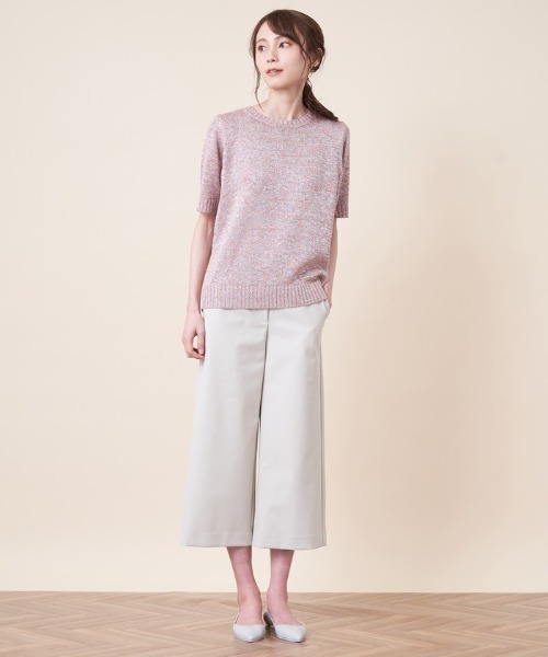 BEATRICE(ベアトリス)の「【BEATRICE】ラメニットプルオーバー(ニット/セーター・レディース・ピンク/Beige・2)」の19枚目の写真