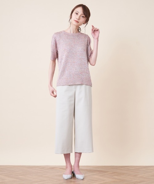 BEATRICE(ベアトリス)の「【BEATRICE】ラメニットプルオーバー(ニット/セーター・レディース・ピンク/Beige・2)」の18枚目の写真