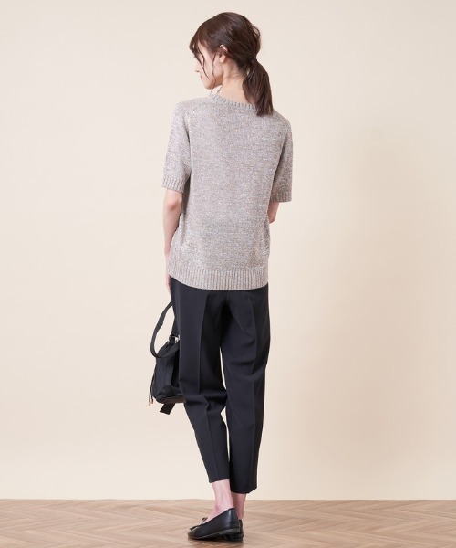 BEATRICE(ベアトリス)の「【BEATRICE】ラメニットプルオーバー(ニット/セーター・レディース・ピンク/Beige・2)」の9枚目の写真
