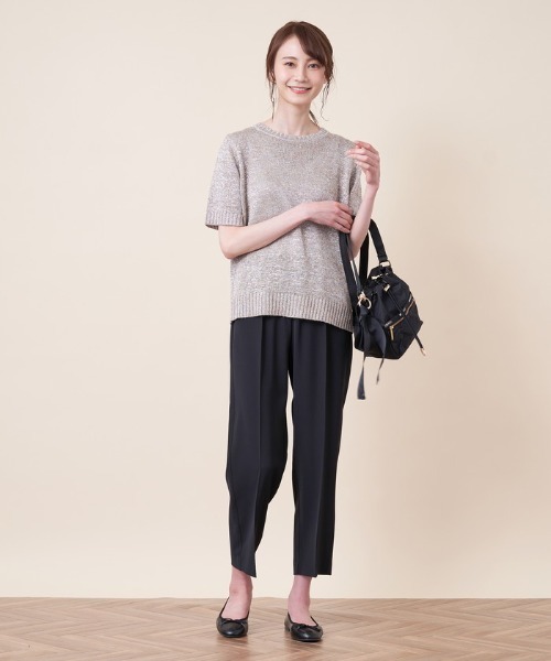 BEATRICE(ベアトリス)の「【BEATRICE】ラメニットプルオーバー(ニット/セーター・レディース・ピンク/Beige・2)」の11枚目の写真