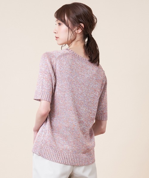 BEATRICE(ベアトリス)の「【BEATRICE】ラメニットプルオーバー(ニット/セーター・レディース・ピンク/Beige・2)」の16枚目の写真