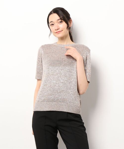 BEATRICE(ベアトリス)の「【BEATRICE】ラメニットプルオーバー(ニット/セーター・レディース・ピンク/Beige・2)」の5枚目の写真