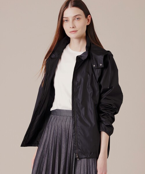 極美品✨【マッキントッシュロンドン】LIMONTAフーデッドコート ネイビー40 マッキントッシュ ロンドン MACKINTOSH LONDON キルティング