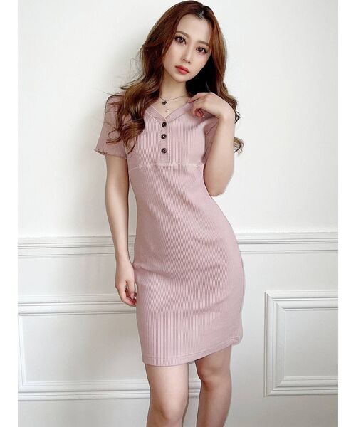 RESEXXY（リゼクシー）の「メローミニワンピース（ワンピース・レディース・ピンク/ブラック/モカ・FREE）」の11枚目の写真