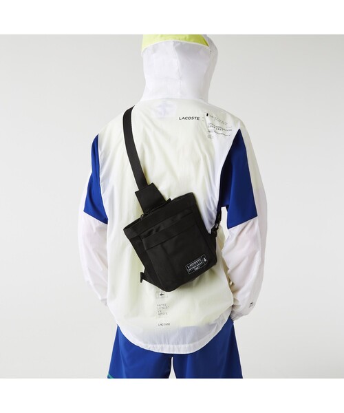 LACOSTE（ラコステ）の「アウトドアクロック ボディバッグ（ボディバッグ/ウエストポーチ・メンズ・ブラック・FREE）」の5枚目の写真