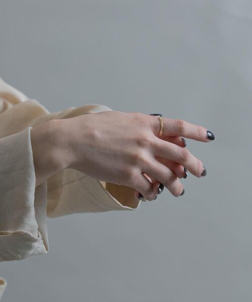 SMELLY（スメリー）の「silver925モヨウスリムリング（リング・レディース・ゴールド/シルバー・-）」の6枚目の写真