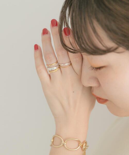 SMELLY（スメリー）の「silver925モヨウスリムリング（リング・レディース・ゴールド/シルバー・-）」の8枚目の写真