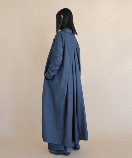 【BEDSIDEDRAMA】　ベッドサイドドラマ　コート 受注】【POINT3倍】【BEDSIDEDRAMAベッドサイドドラマ】Denim