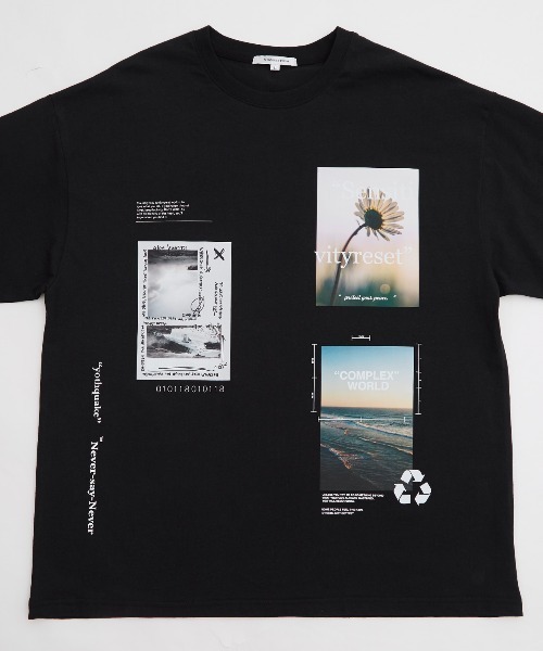 improves(インプローブス)の「デコレーション フォトプリント Tシャツ(Tシャツ/カットソー・メンズ・ホワイト/ブラック・LARGE/MEDIUM)」の18枚目の写真