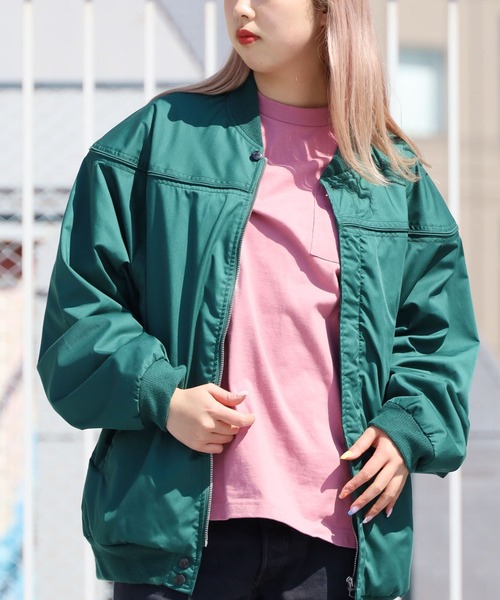 ■希少・極美品■ショット ブルゾン ダービージャケット カジノ 総柄 撥水加工 Windbreaker Black Derby Jacket 黒 M ダービージャケット