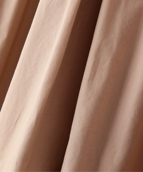 N.(N. Natural Beauty Basic)(エヌエヌナチュラルビューティーベーシック)の「◆ギャザーティアードコットンワンピース(ワンピース・レディース・ベージュ/パープル/イエロー/ブラック・MEDIUM)」の21枚目の写真