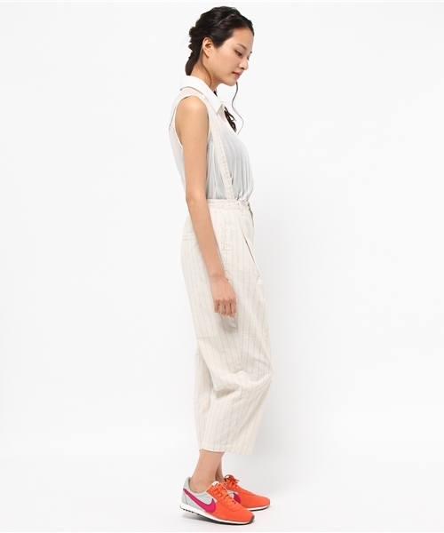 WEGO（ウィゴー）の「WEGO/サス付きクロップドパンツ（その他パンツ・レディース・ホワイト系その他/ブラック/ブルー系その他・FREE）」の17枚目の写真