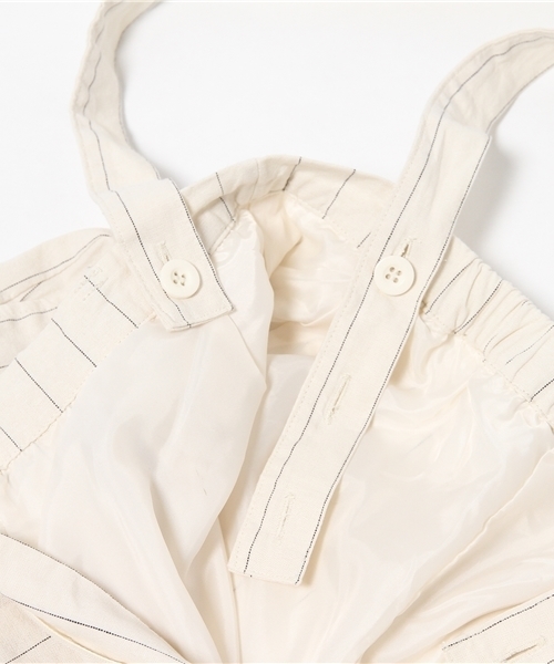 WEGO（ウィゴー）の「WEGO/サス付きクロップドパンツ（その他パンツ・レディース・ホワイト系その他/ブラック/ブルー系その他・FREE）」の8枚目の写真