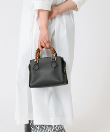 Simplicite | バンブーハンドルバッグ(ハンドバッグ)