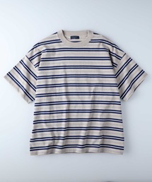 BACK NUMBER | 【BACK NUMBER】ビッグシルエットマルチボーダーTシャツ(Tシャツ/カットソー)