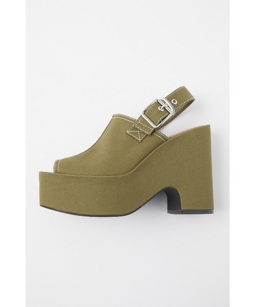 MOUSSY（マウジー）の「CFT PLATFORM サンダル（サンダル・レディース・カーキ/ブラック・23.0cm/23.5cm/25.0cm/24.0cm/24.5cm/22.5cm）」の17枚目の写真