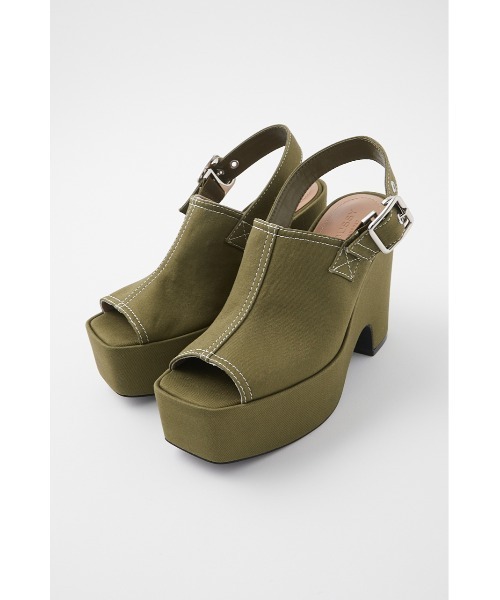 MOUSSY（マウジー）の「CFT PLATFORM サンダル（サンダル・レディース・カーキ/ブラック・23.0cm/23.5cm/25.0cm/24.0cm/24.5cm/22.5cm）」の10枚目の写真