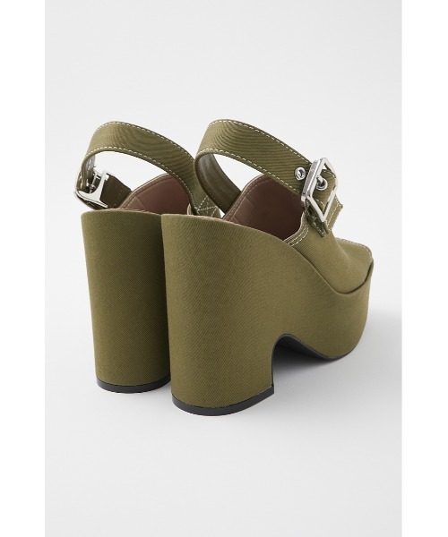 MOUSSY（マウジー）の「CFT PLATFORM サンダル（サンダル・レディース・カーキ/ブラック・23.0cm/23.5cm/25.0cm/24.0cm/24.5cm/22.5cm）」の14枚目の写真