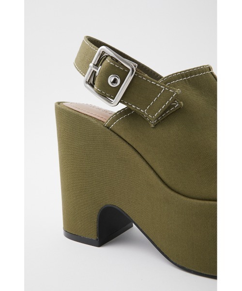 MOUSSY（マウジー）の「CFT PLATFORM サンダル（サンダル・レディース・カーキ/ブラック・23.0cm/23.5cm/25.0cm/24.0cm/24.5cm/22.5cm）」の6枚目の写真