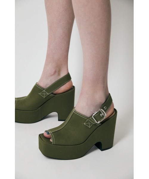 MOUSSY（マウジー）の「CFT PLATFORM サンダル（サンダル・レディース・カーキ/ブラック・23.0cm/23.5cm/25.0cm/24.0cm/24.5cm/22.5cm）」の12枚目の写真