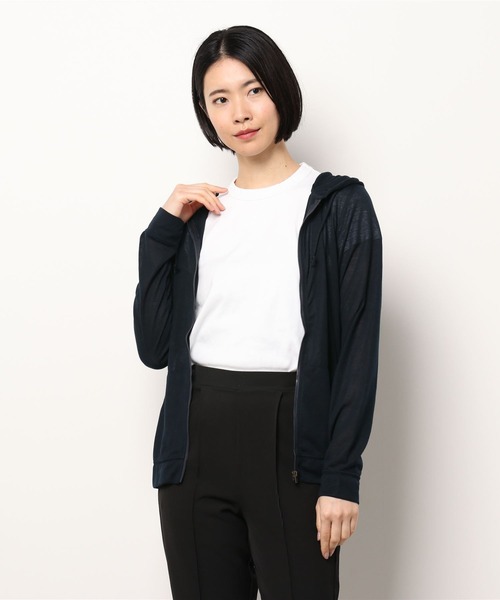LBC(エルビーシー)の「UVパーカー M(パーカー・レディース・オフホワイト/グレー/イエロー/オリーブ/ネイビー・M)」の5枚目の写真