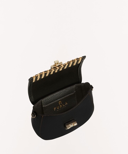 FURLA（フルラ）の「FURLA CLUB 2 MINI CROSSBODY（ショルダーバッグ・レディース・ブラック系その他・ONE SIZE）」の8枚目の写真