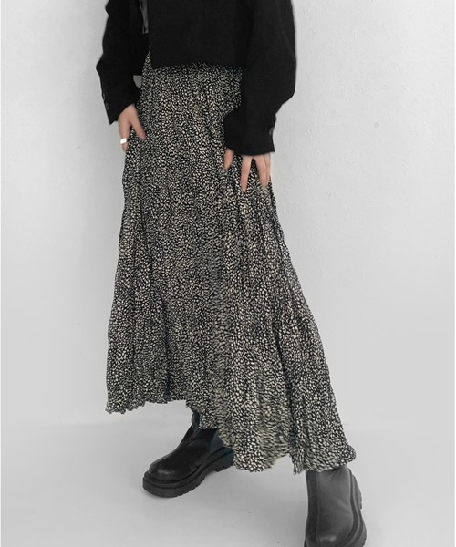 VivienneWestwood☆ タイプライターワッシャー ラッフルスカート ワッシャータイプライターギャザースカート