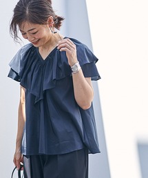 ROPE' | 【エディター三尋木奈保さんコラボ】フリルシャツ(シャツ/ブラウス)