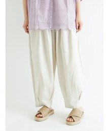 Samansa Mos2 | 【速乾製品】ギャザーテーパードパンツ(その他パンツ)