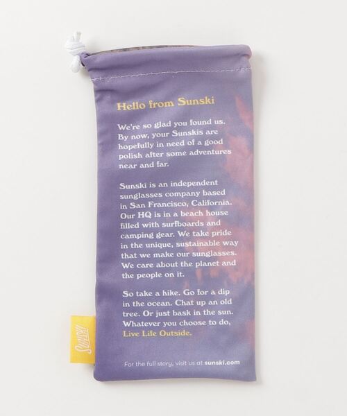 sunski（サンスキ）の「SUNSKI（サンスキー）Ventana　ベンタナ（サングラス・メンズ・ブラウン系/ダークブラウン/シャンパン・FREE）」の7枚目の写真