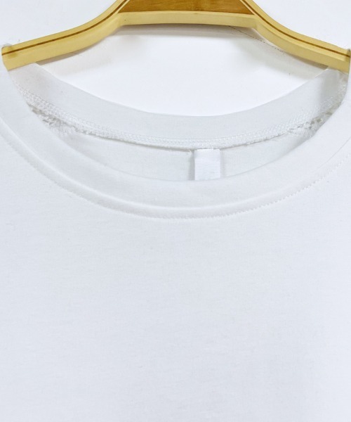 Doux Belle(ドゥーベル)の「ポイントシースルートップス(Tシャツ/カットソー・レディース・ホワイト/ブラック/ダークブラウン/ベージュ・FREE)」の18枚目の写真