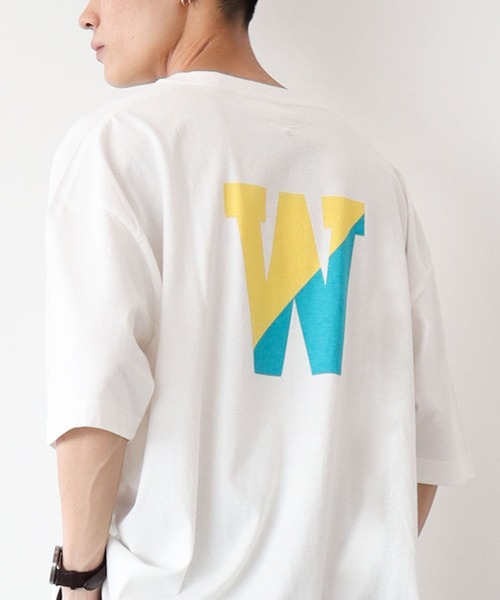 CRAFT STANDARD BOUTIQUE（クラフトスタンダードブティック）の「ロゴプリントTEE　＊（Tシャツ/カットソー・レディース・N/G/J/E/I/L/F/M/K/O/H/D/P/Q/C/B/S/R/V/U/T/A/X/W・M/S/L）」の6枚目の写真