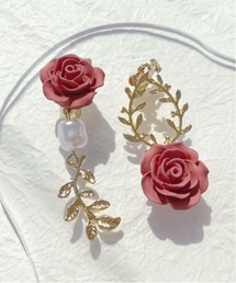 【apres jour×ARIAZ】ローズイヤリング