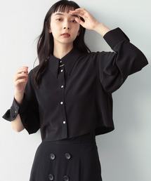 HARE | ソデアキショートシャツ(HARE)(シャツ/ブラウス)