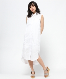 【robbem】Militaryシャツワンピ