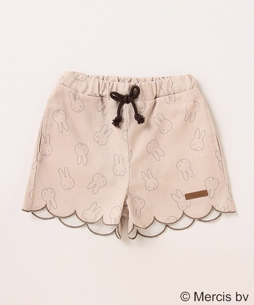 petit main（プティマイン）の「【ミッフィー】総柄ショートパンツ（その他パンツ・キッズ・オフホワイト/ライトピンク/ネイビー・110cm/100cm/120cm/90cm/130cm/80ｃｍ）」の3枚目の写真