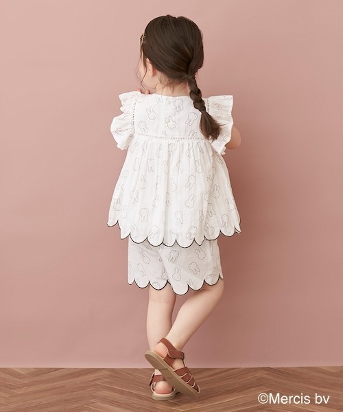 petit main（プティマイン）の「【ミッフィー】総柄ショートパンツ（その他パンツ・キッズ・オフホワイト/ライトピンク/ネイビー・110cm/100cm/120cm/90cm/130cm/80ｃｍ）」の7枚目の写真