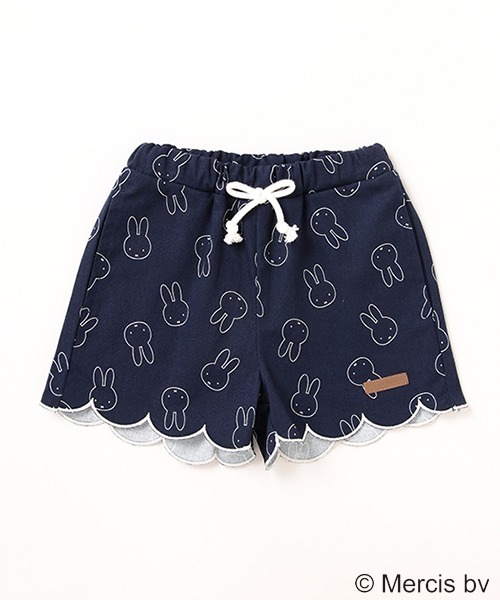 petit main（プティマイン）の「【ミッフィー】総柄ショートパンツ（その他パンツ・キッズ・オフホワイト/ライトピンク/ネイビー・110cm/100cm/120cm/90cm/130cm/80ｃｍ）」の10枚目の写真