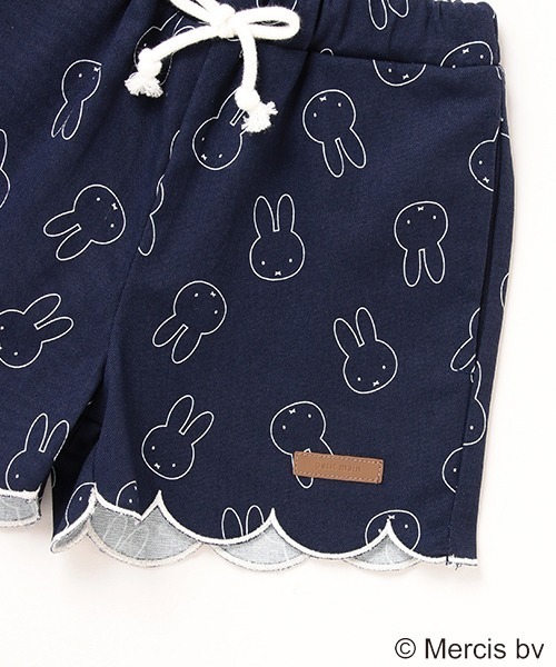 petit main（プティマイン）の「【ミッフィー】総柄ショートパンツ（その他パンツ・キッズ・オフホワイト/ライトピンク/ネイビー・110cm/100cm/120cm/90cm/130cm/80ｃｍ）」の13枚目の写真