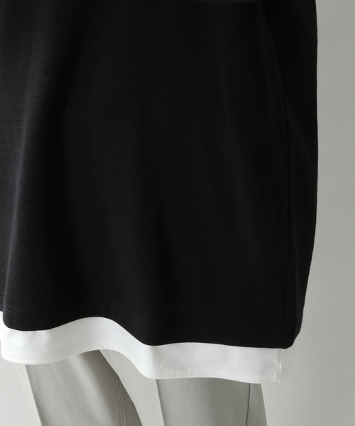 RAGEBLUE(レイジブルー)の「フェイクレイヤードロンT(Tシャツ/カットソー・メンズ・ホワイト/ブラック/ベージュ/ブルー・MEDIUM/LARGE)」の16枚目の写真