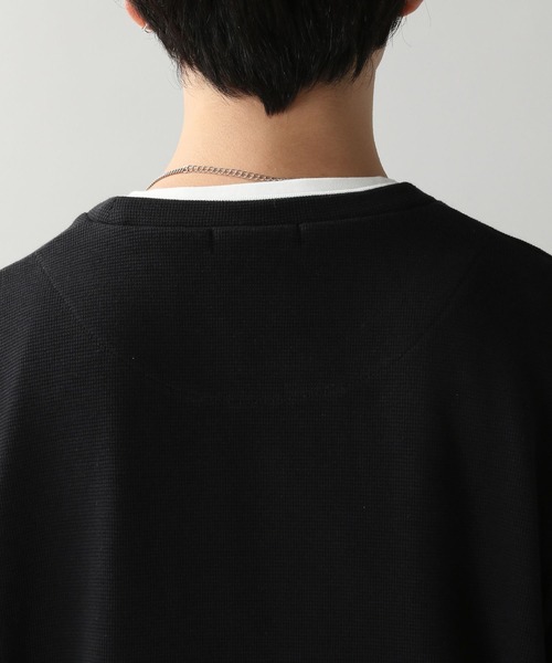 RAGEBLUE(レイジブルー)の「フェイクレイヤードロンT(Tシャツ/カットソー・メンズ・ホワイト/ブラック/ベージュ/ブルー・MEDIUM/LARGE)」の19枚目の写真