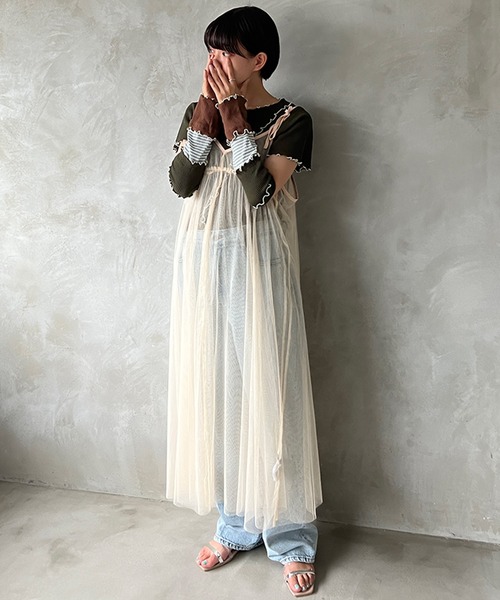 kutir(クティール)の「【SETUP可】メローアームウォーマー(アームカバー・レディース・ホワイト/ブラック/ネイビー/カーキ・FREE)」の17枚目の写真