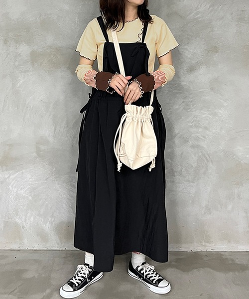 kutir(クティール)の「【SETUP可】メローアームウォーマー(アームカバー・レディース・ホワイト/ブラック/ネイビー/カーキ・FREE)」の5枚目の写真