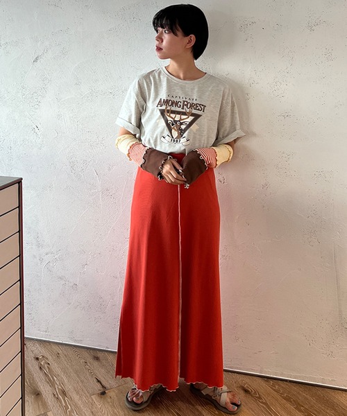 kutir(クティール)の「【SETUP可】メローアームウォーマー(アームカバー・レディース・ホワイト/ブラック/ネイビー/カーキ・FREE)」の8枚目の写真